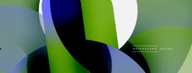 Soyut arkaplanı çember içine al. Duvar kağıdı afişi arkaplan kartı veya iniş sayfası için vektör illüstrasyonu