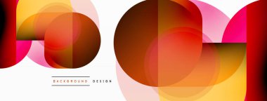 Geometrik asgari duvar kağıdı. Geometrik şekiller. Duvar kağıdı afişi veya iniş sayfası için vektör illüstrasyonu