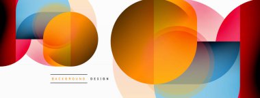 Geometrik asgari duvar kağıdı. Geometrik şekiller. Duvar kağıdı afişi veya iniş sayfası için vektör illüstrasyonu