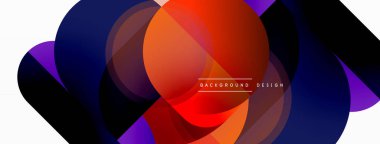 Geometrik asgari duvar kağıdı. Geometrik şekiller. Duvar kağıdı afişi veya iniş sayfası için vektör illüstrasyonu