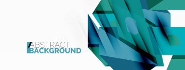 Yaratıcı geometrik duvar kağıdı. Soyut kurdele biçimi kompozisyonu. Duvar kağıdı, afiş, arkaplan veya iniş için tekno iş şablonu