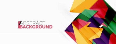 Yaratıcı geometrik duvar kağıdı. Soyut kurdele biçimi kompozisyonu. Duvar kağıdı, afiş, arkaplan veya iniş için tekno iş şablonu