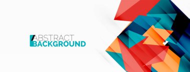 Yaratıcı geometrik duvar kağıdı. Soyut kurdele biçimi kompozisyonu. Duvar kağıdı, afiş, arkaplan veya iniş için tekno iş şablonu