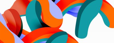 Yaratıcı geometrik duvar kağıdı. Sıvı dalga sıvısı arka planı şekillendirir. Duvar kağıdı, afiş, arkaplan veya iniş için tekno iş şablonu