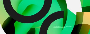 Soyut arkaplanı çember içine al. Duvar kağıdı afişi arkaplan kartı veya iniş sayfası için vektör illüstrasyonu