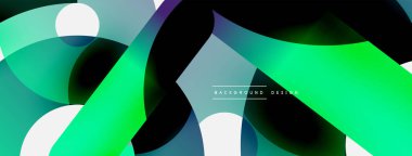 Soyut arkaplanı çember içine al. Duvar kağıdı afişi arkaplan kartı veya iniş sayfası için vektör illüstrasyonu