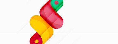 Yaratıcı geometrik duvar kağıdı. Yuvarlak ok şekli minimum geometrik arkaplan. Duvar kağıdı, afiş, arkaplan veya iniş için tekno iş şablonu