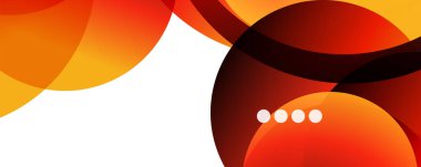 Akışkan eğimler, girdaplar ve daireler. Parlak renk çizgileri. Duvar Kağıdı, Sancak, Arkaplan, İniş Sayfası için Vektör İllüstrasyonu