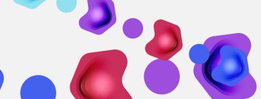 Beyaz arka planda renkli ok şekilleri. Minimum geometrik soyut arkaplan. Duvar kağıdı afişi veya iniş sayfası için vektör illüstrasyonu