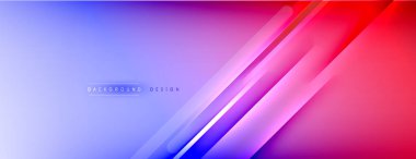 Soyut arkaplan - çizgiler ışık ve gölgelerle oluşturuldu. Teknoloji ya da iş dijital şablonu. Dinamik arkaplan ile basit akışkan renk gradyanı