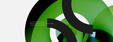 Soyut arkaplanı çember içine al. Duvar kağıdı afişi arkaplan kartı veya iniş sayfası için vektör illüstrasyonu