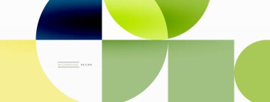 Güzel soyut bir arka plan. Çemberler, üçgen şekiller ve kareler. Duvar kağıdı, pankart, arkaplan veya iniş için en küçük geometrik şablon