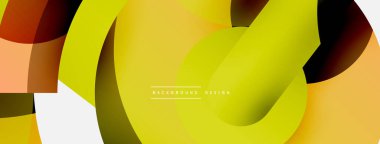 Soyut arkaplanı çember içine al. Duvar kağıdı afişi arkaplan kartı veya iniş sayfası için vektör illüstrasyonu