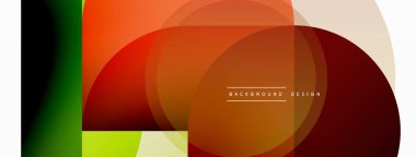 Geometrik asgari duvar kağıdı. Geometrik şekiller. Duvar kağıdı afişi veya iniş sayfası için vektör illüstrasyonu