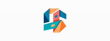 Soyut çizgi ve üçgen arkaplan. Yaratıcı geometrik soyut arkaplan. Duvar kağıdı, afiş, arkaplan veya iniş için iş şablonu