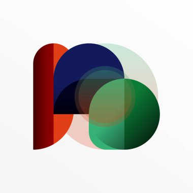 Yuvarlak üçgen çizgileri ve daireleri şekillendirir. Duvar kağıdı afişi arkaplanı veya iniş sayfası için Geometrik vektör çizimi