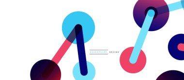 Ağ konsepti soyut arka plan. Nokta bağlantısı. Büyük veri fikri. Duvar kağıdı, afiş, arkaplan veya iniş için iş şablonu