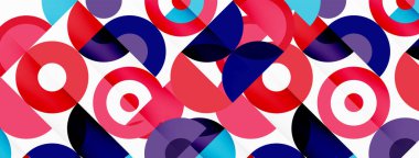 Temiz bir çember arka planı. Duvar kağıdı, pankart, arkaplan veya iniş için renkli şablon