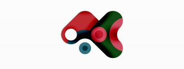 Yaratıcı geometrik duvar kağıdı. Minimum baloncuk oku ve çemberin soyut arkaplanı. Duvar kağıdı, afiş, arkaplan veya iniş için tekno iş şablonu