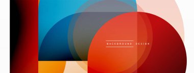 Geometrik asgari duvar kağıdı. Geometrik şekiller. Duvar kağıdı afişi veya iniş sayfası için vektör illüstrasyonu