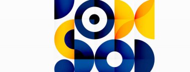 Temiz bir çember arka planı. Duvar kağıdı, pankart, arkaplan veya iniş için renkli şablon