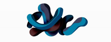 Yaratıcı geometrik duvar kağıdı. Sıvı dalga sıvısı arka planı şekillendirir. Duvar kağıdı, afiş, arkaplan veya iniş için tekno iş şablonu