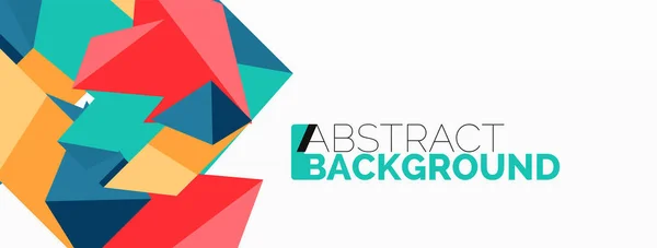 Kreativ Geometrisk Tapet Abstrakt Band Stil Linje Sammansättning Techno Business — Stock vektor