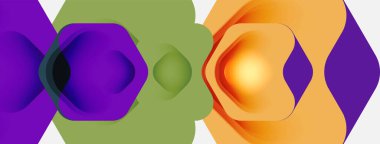 Arrow soyut arkaplanı. Duvar kağıdı afişi veya iniş sayfası için vektör illüstrasyonu