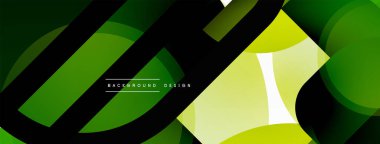 Geometrik asgari duvar kağıdı. Geometrik şekiller. Duvar kağıdı afişi veya iniş sayfası için vektör illüstrasyonu