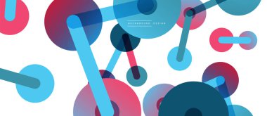 Ağ konsepti soyut arka plan. Nokta bağlantısı. Büyük veri fikri. Duvar kağıdı, afiş, arkaplan veya iniş için iş şablonu