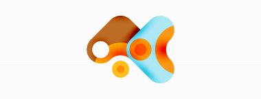 Yaratıcı geometrik duvar kağıdı. Minimum baloncuk oku ve çemberin soyut arkaplanı. Duvar kağıdı, afiş, arkaplan veya iniş için tekno iş şablonu