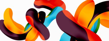 Yaratıcı geometrik duvar kağıdı. Sıçrama şekilleri kompozisyon arkaplanı. Duvar kağıdı, afiş, arkaplan veya iniş için tekno iş şablonu