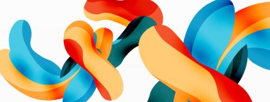 Yaratıcı geometrik duvar kağıdı. Sıçrama şekilleri kompozisyon arkaplanı. Duvar kağıdı, afiş, arkaplan veya iniş için tekno iş şablonu