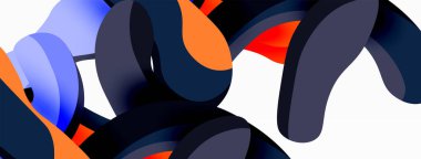 Yaratıcı geometrik duvar kağıdı. Sıvı dalga sıvısı arka planı şekillendirir. Duvar kağıdı, afiş, arkaplan veya iniş için tekno iş şablonu