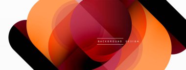 Geometrik asgari duvar kağıdı. Geometrik şekiller. Duvar kağıdı afişi veya iniş sayfası için vektör illüstrasyonu