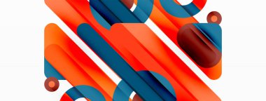 Yaratıcı geometrik duvar kağıdı. Küçük çizgiler ve çember arkaplanı