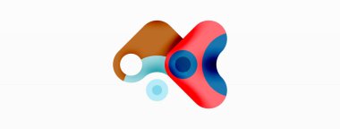 Yaratıcı geometrik duvar kağıdı. Minimum baloncuk oku ve çemberin soyut arkaplanı. Duvar kağıdı, afiş, arkaplan veya iniş için tekno iş şablonu