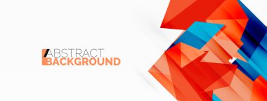 Soyut çizgi ve üçgen arkaplan. Yaratıcı geometrik soyut arkaplan. Duvar kağıdı, afiş, arkaplan veya iniş için iş şablonu