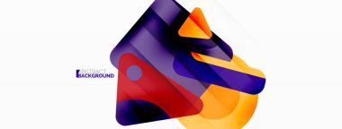 Çizgi, üçgen, kare ve çember ilkel bileşimi. Duvar kağıdı, pankart, arkaplan, iniş sayfası için vektör geometrik asgari özet arkaplan