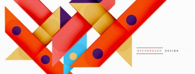 Renk örtüşen çizgili arka plan. Duvar kağıdı, afiş, arkaplan veya iniş için renkli satır bileşimi