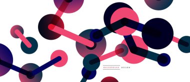 Ağ konsepti soyut arka plan. Nokta bağlantısı. Büyük veri fikri. Duvar kağıdı, afiş, arkaplan veya iniş için iş şablonu