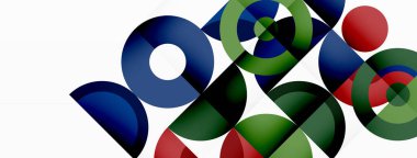 Temiz bir çember arka planı. Duvar kağıdı, pankart, arkaplan veya iniş için renkli şablon