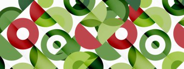 Renkli çember soyut arkaplan. Duvar kağıdı, afiş, sunum, arkaplan şablonu