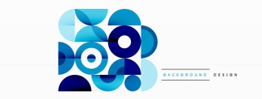 Temiz bir çember arka planı. Duvar kağıdı, pankart, arkaplan veya iniş için renkli şablon