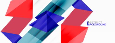 Soyut çizgi ve üçgen arkaplan. Yaratıcı geometrik soyut arkaplan. Duvar kağıdı, afiş, arkaplan veya iniş için iş şablonu