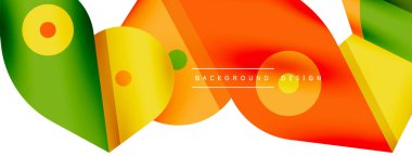 Minimum geometrik duvar kağıdı. Yaratıcı soyut arka plan. Duvar kağıdı arkaplanı ya da iniş sayfası için basit çizgiler ve daire kompozisyon vektör illüstrasyonu