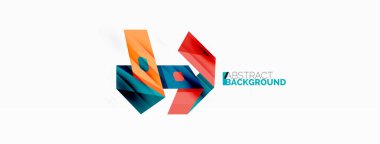 Soyut çizgi ve üçgen arkaplan. Yaratıcı geometrik soyut arkaplan. Duvar kağıdı, afiş, arkaplan veya iniş için iş şablonu