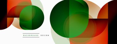 Geometrik asgari duvar kağıdı. Geometrik şekiller. Duvar kağıdı afişi veya iniş sayfası için vektör illüstrasyonu