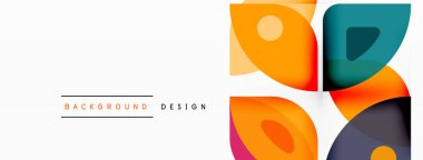 Çizgiler, kareler, daireler ve üçgenler. Duvar kağıdı, pankart, arkaplan, sunum veya iniş sayfası için Geometrik soyut arkaplan