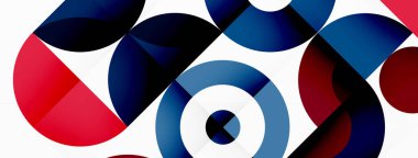 Temiz bir çember arka planı. Duvar kağıdı, pankart, arkaplan veya iniş için renkli şablon